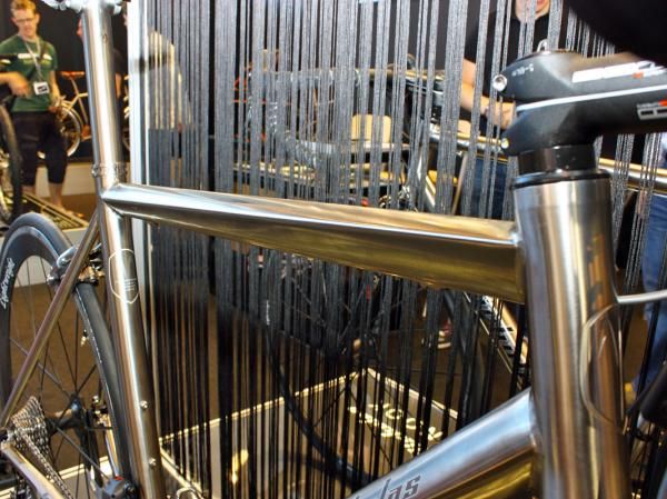 Van Nicholas says the Astraeus's hydroformed tubes add extra stiffness.