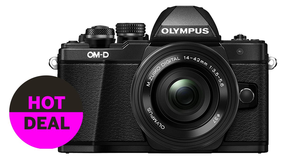 Best ever price on the Olympus OM-D E-M10 Mark II zoom kit. Just £330.44