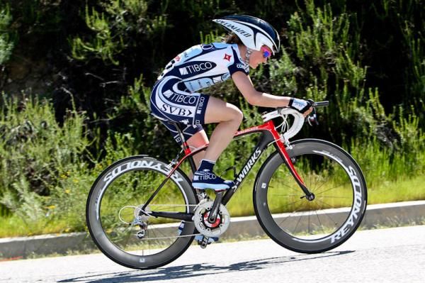 Erinne Willock (TIBCO) rode well to come in just under 13 seconds back in 3rd place.