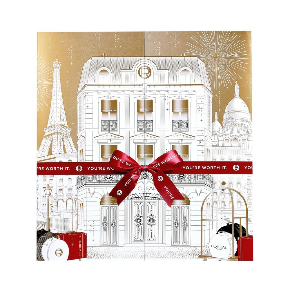 L'Or&eacute;al Paris 2026 24-Day Festive Beauty Advent Calendar