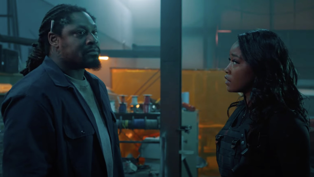 Marshawn Lynch and Keke Palmer star in The Pickup