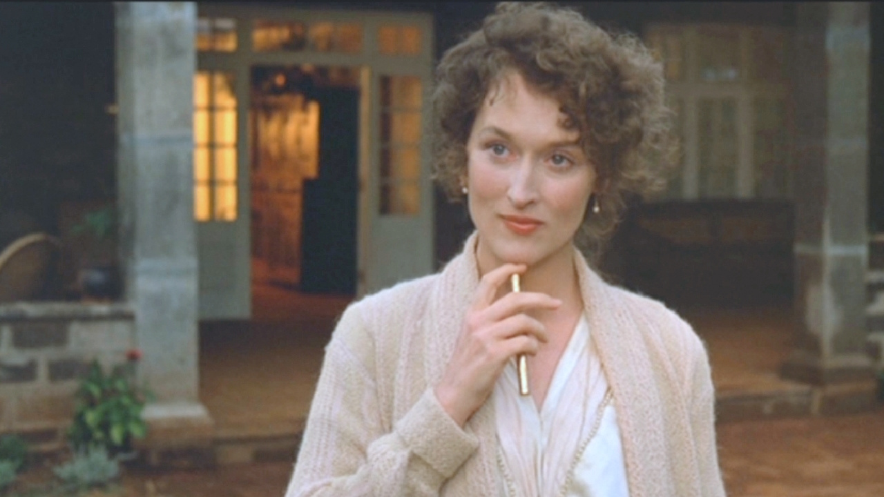 Meryl Streep in Out of Africa.