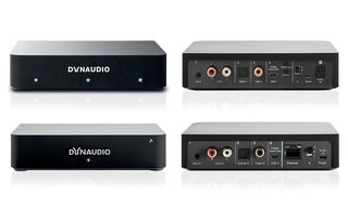The Connect (top) and Hub allow you to stream digital and analogue sources wirelessly to Dynaudio's Focus XD and Xeo speakers
