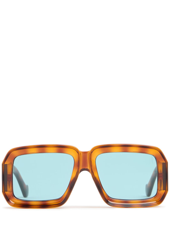 Paula's Dive in Mask Acetate Sunglasses - Loewe - Women - Havana/blue - Unique