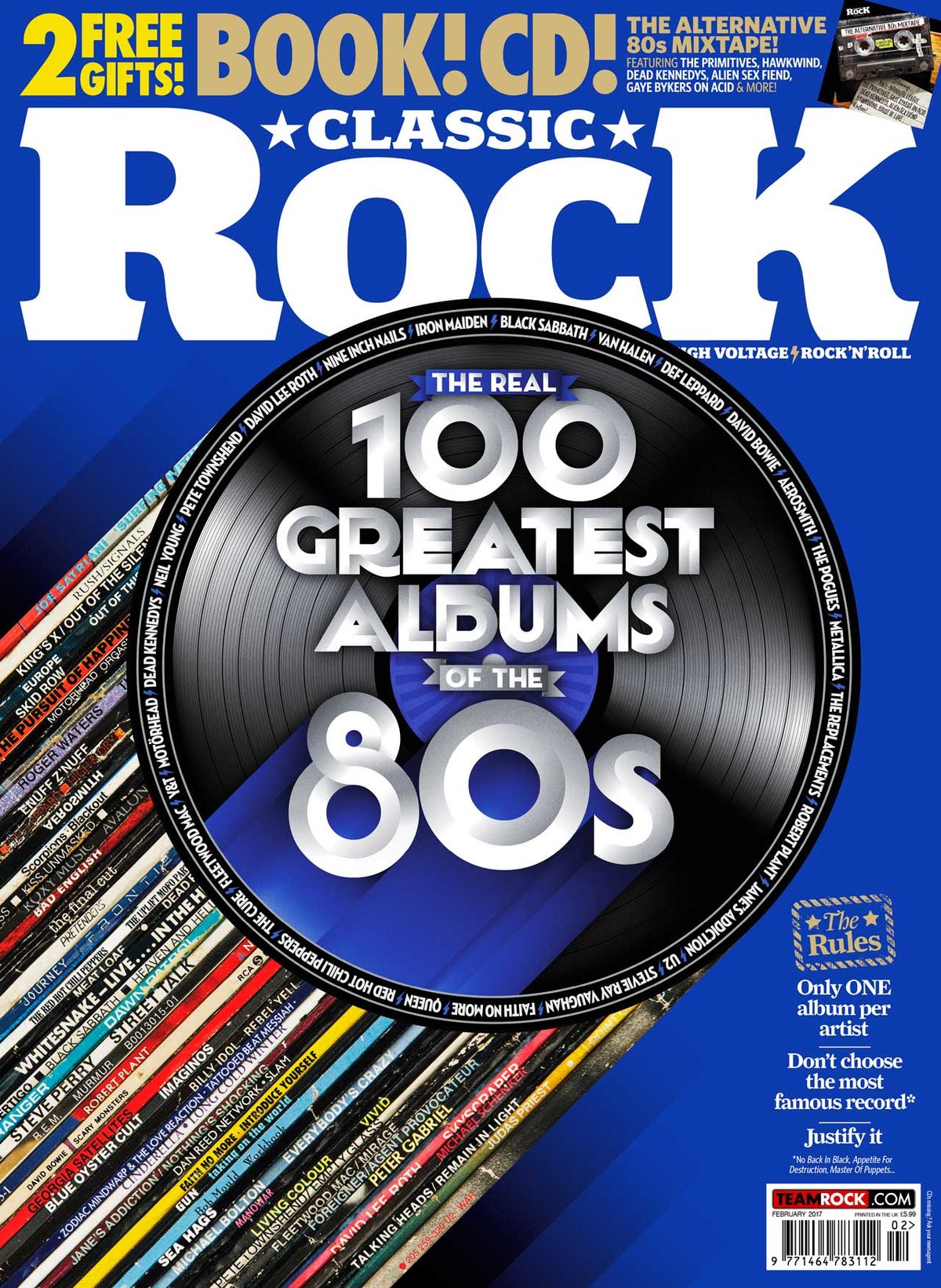 Classic Rock Magazine The Real Greatest Albums Of The 80s On Sale
