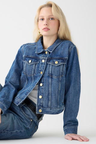 J. Crew New Classic Denim Jacket