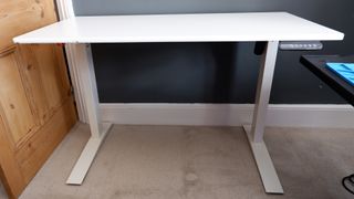 An Autonomous SmartDesk 5 being put together and installed in an office.