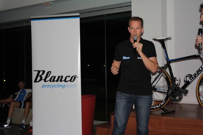 Richard Plugge is team director of Blanco Pro Cycling.