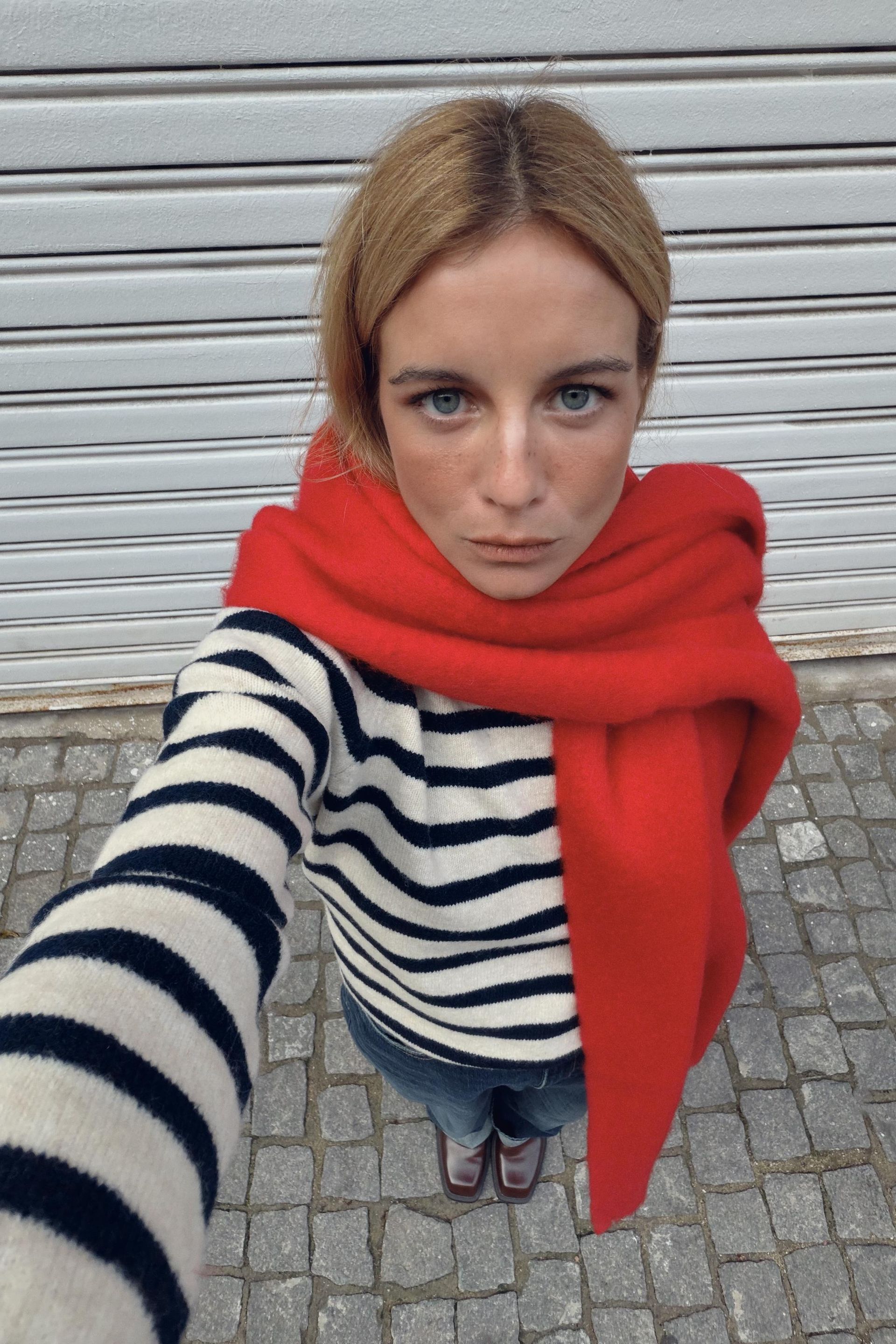 Striped Knit Jumper