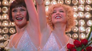 Roxie and Velma at the end of Chicago.
