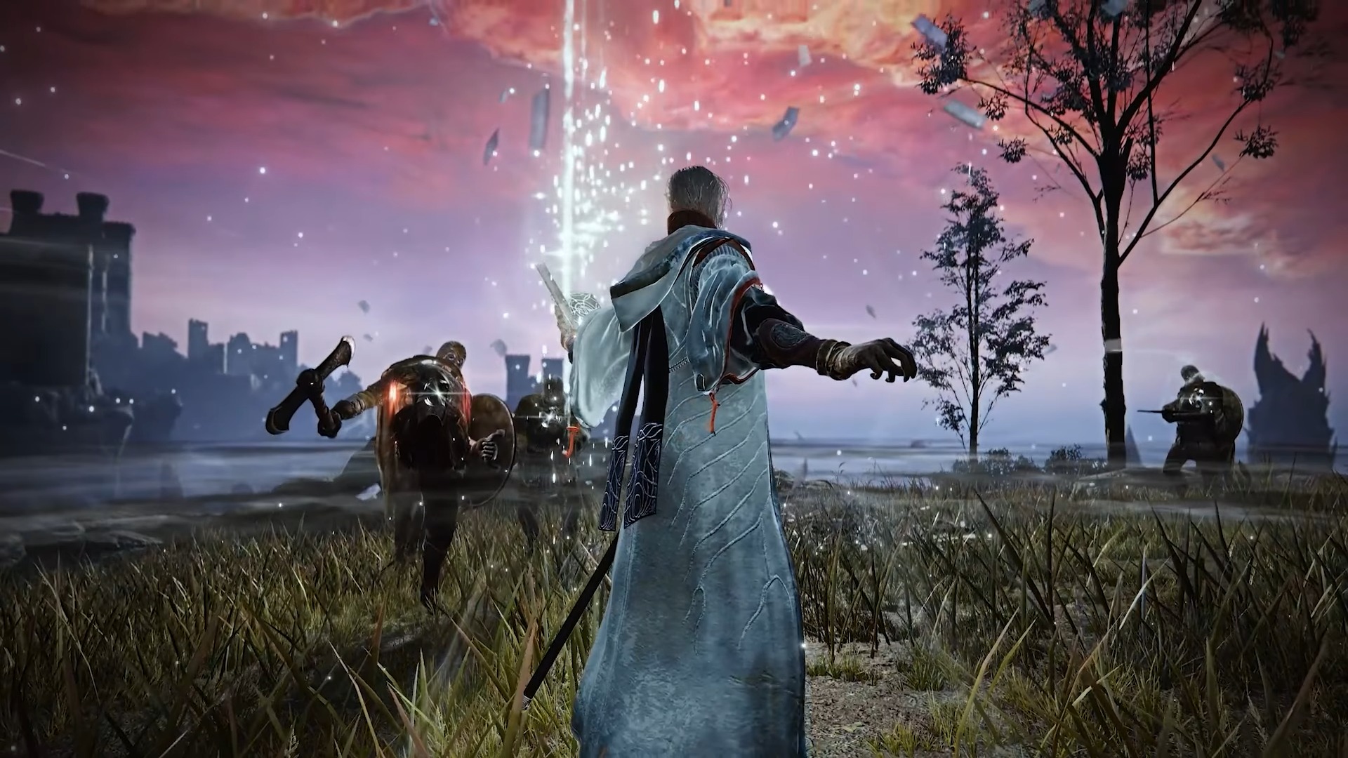 Screenshots taken from the trailer for Elden Ring Nightreign&#039;s The Forsaken Hollows DLC.