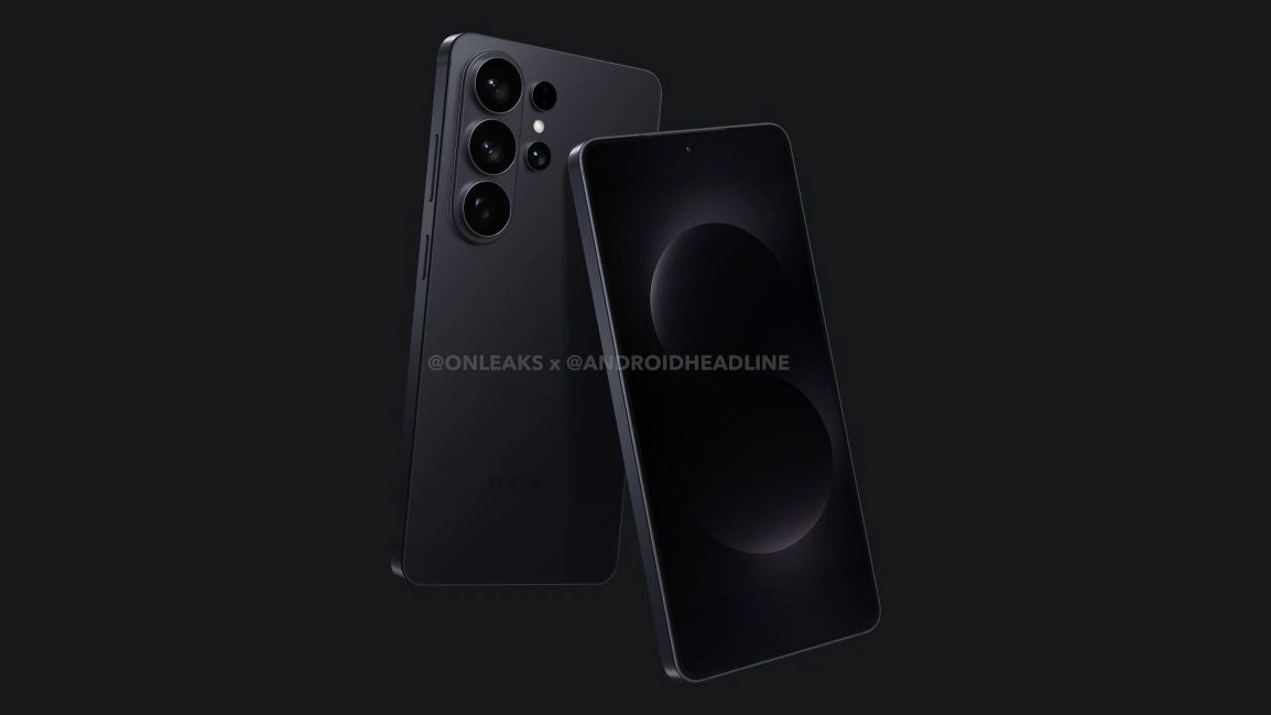 Leaked CAD render of the Samsung Galaxy S26 Ultra
