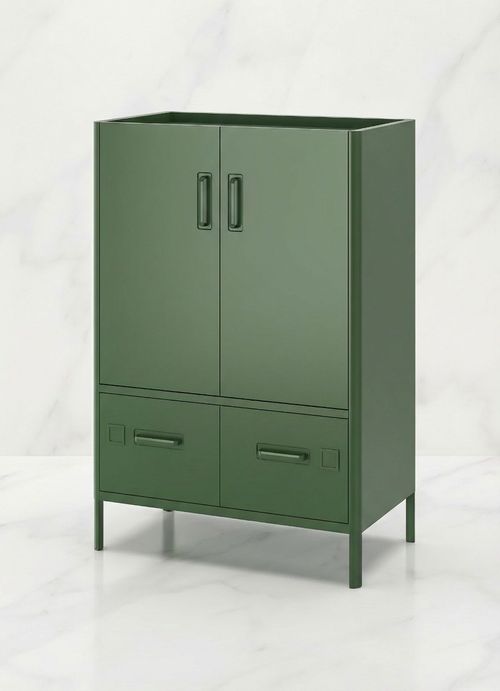 Id&auml;sen Cabinet With Doors and Drawers