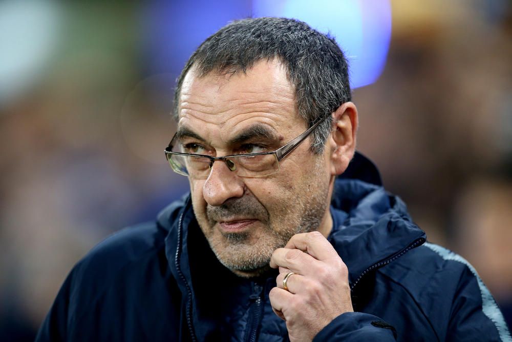 Maurizio Sarri Concerned With Chelsea Mentality After Everton Defeat ...