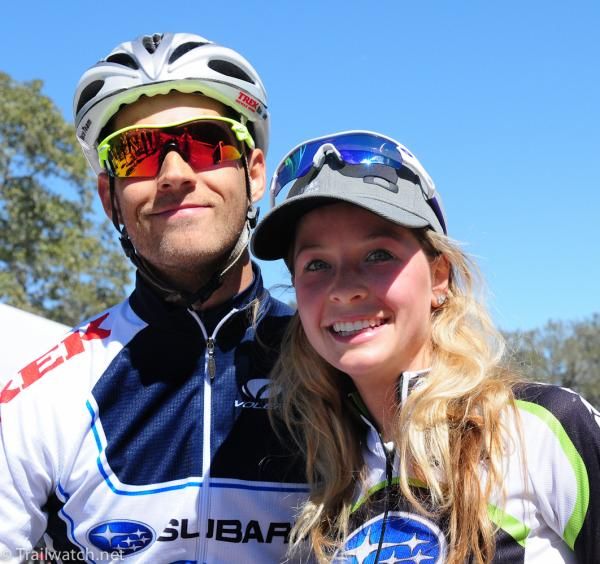 Adam Morka (Trek Canada) and fianc