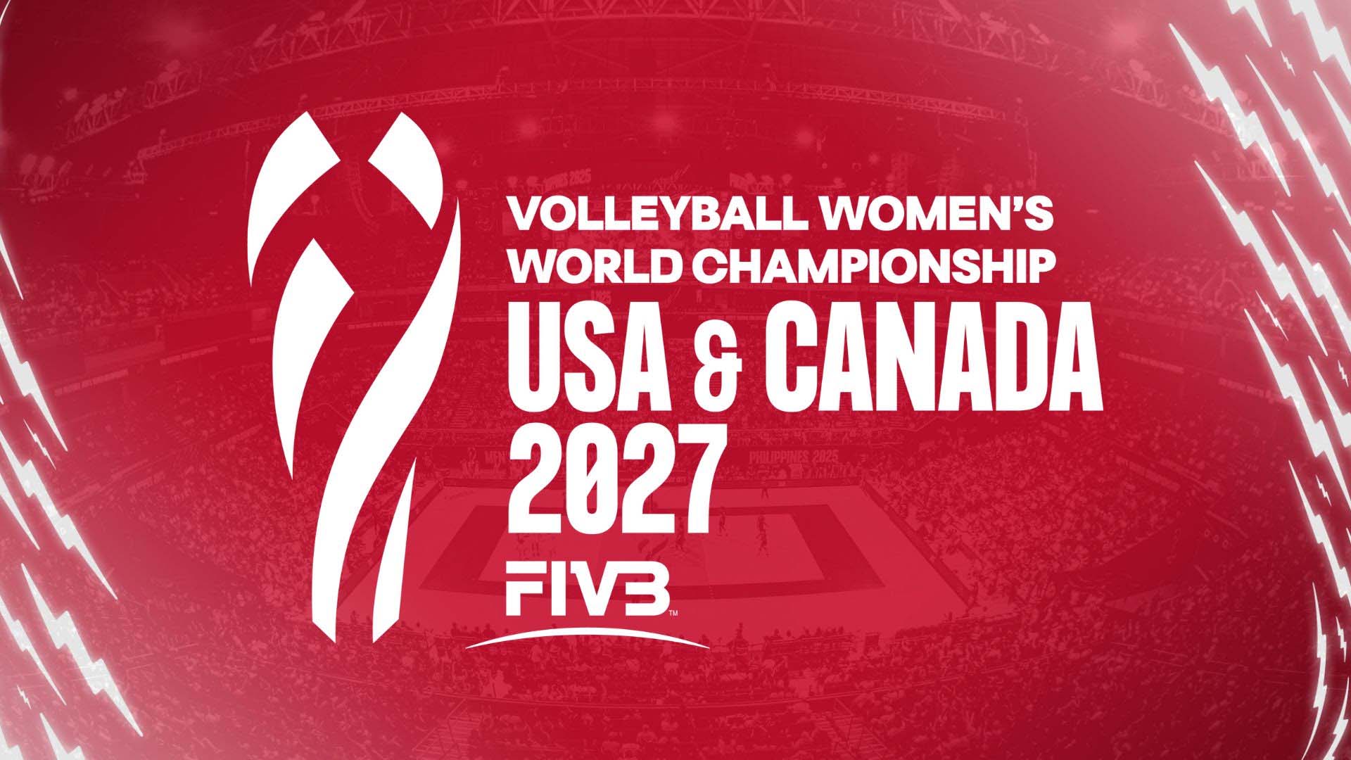 2027 Volleyball Women&rsquo;s World Cup logo