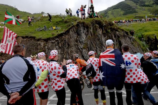 Some polka-dot clad Aussies.