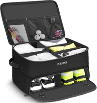 Yorepek 2 Layer Golf Trunk Organizer Yorepek 2 Layer Golf Trunk Organizer