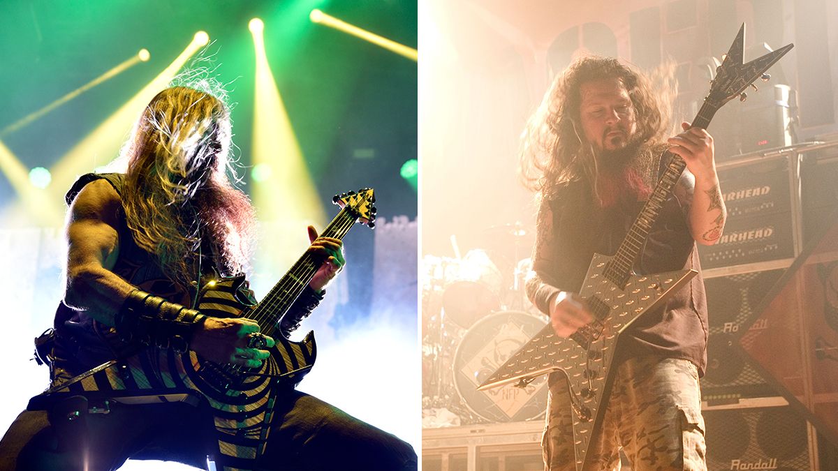 Zakk Wylde and Dimebag Darrell