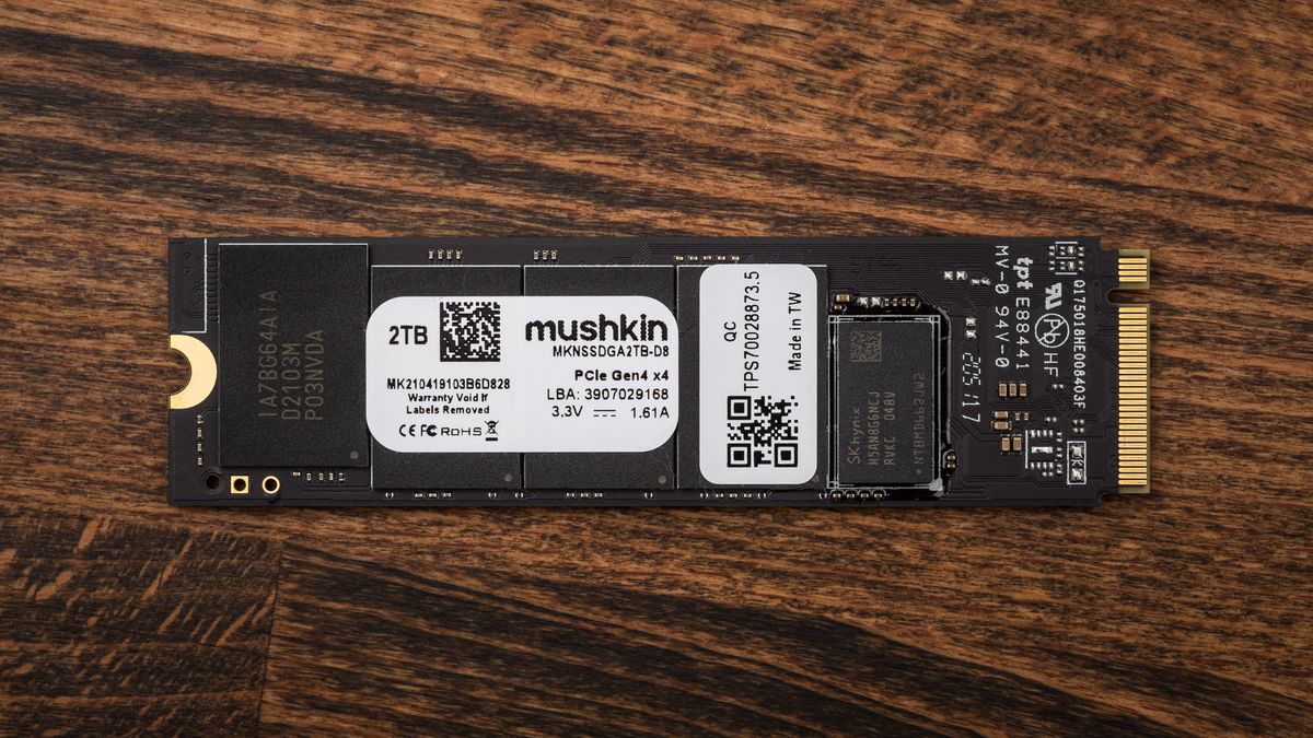 Mushkin Gamma M.2 NVMe SSD