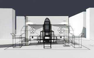 A rendering of the 'Grado installation
