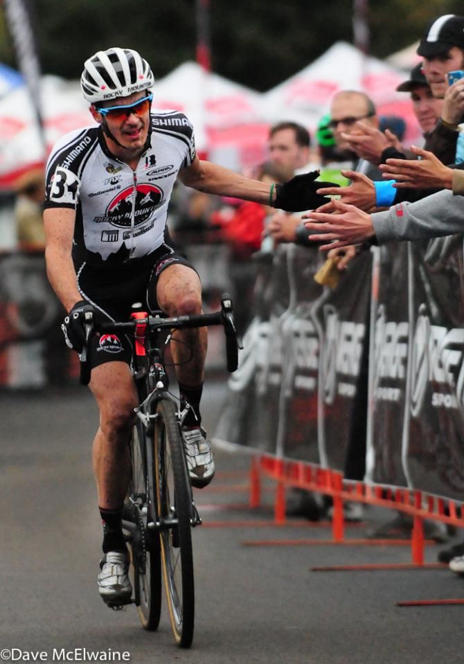 Raphael Gagne (Rocky Mountain) riding his way onto the podium