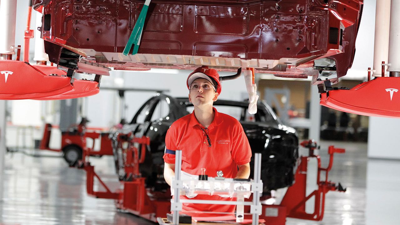 Tesla factory worker