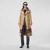 The Waterloo Stripe Relaxed Fit Trench Coat available at Burberry for $2,750