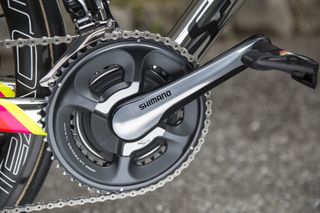 alberto contador specialized s-works tarmac srm power meter compact chainset