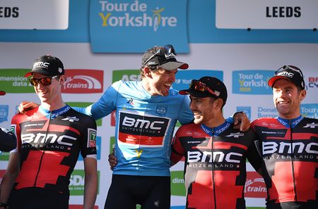 Greg Van Avermaet (BMC) wins the overall title at Tour de Yorkshire