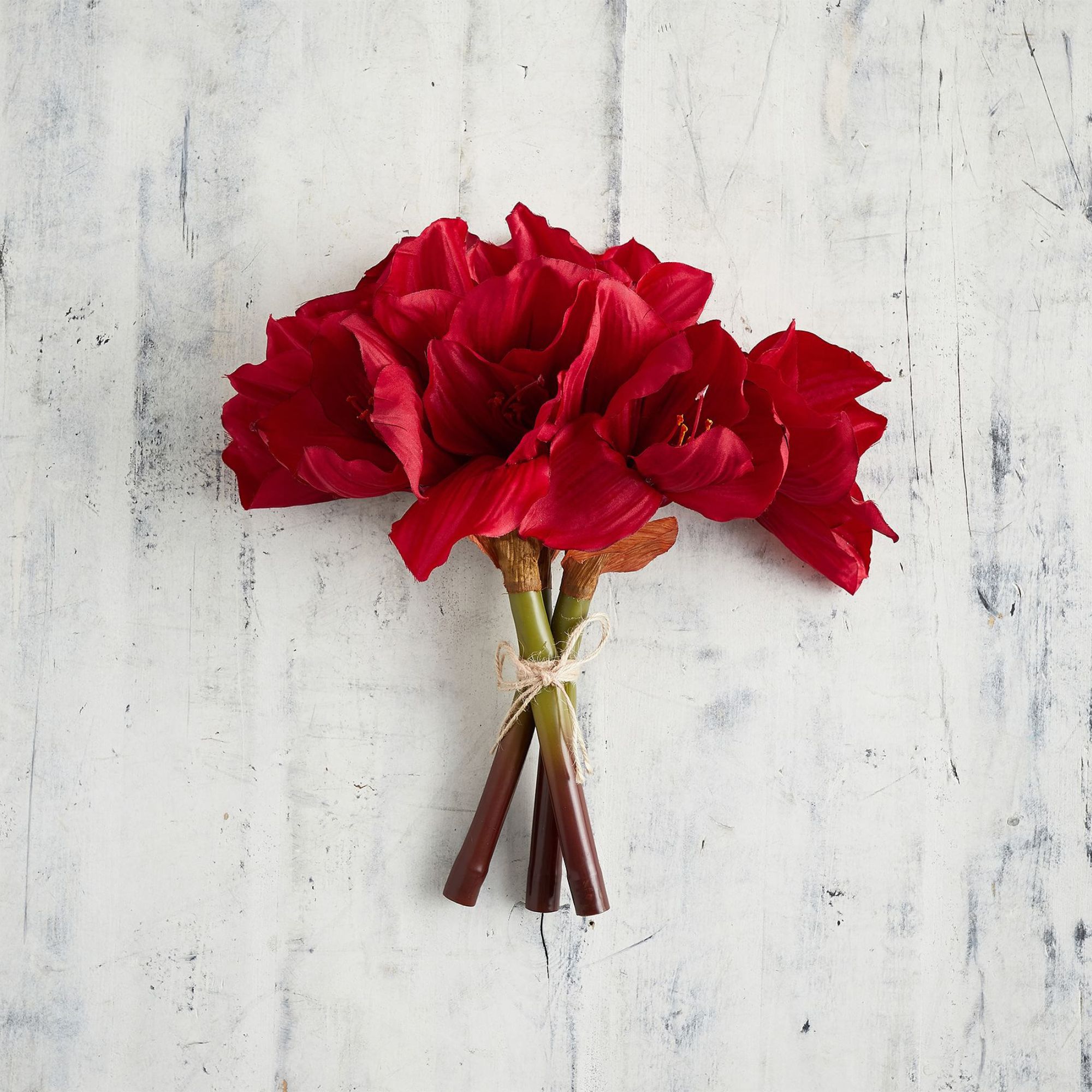 Faux Amaryllis Bouquet