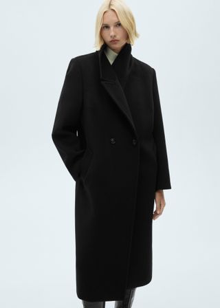 Lapels Wool Coat - Women | Mango Usa