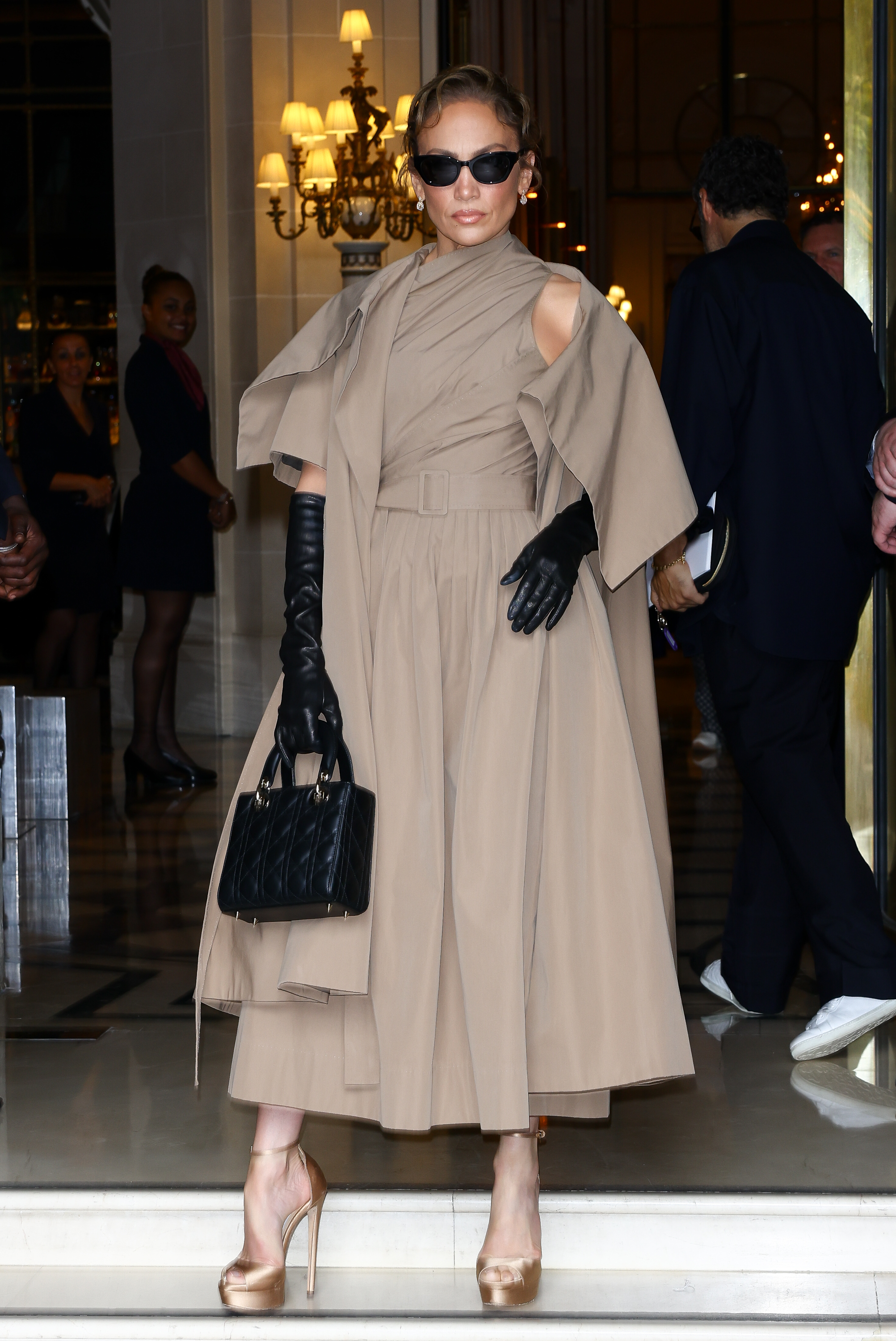 Jennifer Lopez attends the Christian Dior Haute Couture Fall/Winter 2024-2025 show as part of Paris Fashion Week on June 24, 2024 in Paris, France. (Photo by Marc Piasecki/WireImage)