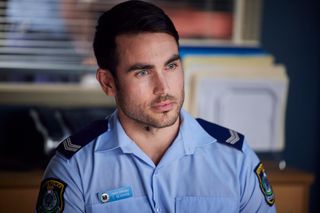 Cash Newman arrives as the new police officer in Home and Away