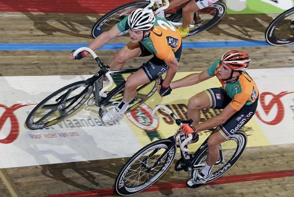 Marc Hester and Morgan Kneisky (ADMB) are one lap off the pace after three days of racing in Gent.
