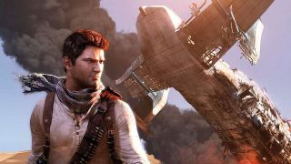 Nathan Drake in Uncharted video game