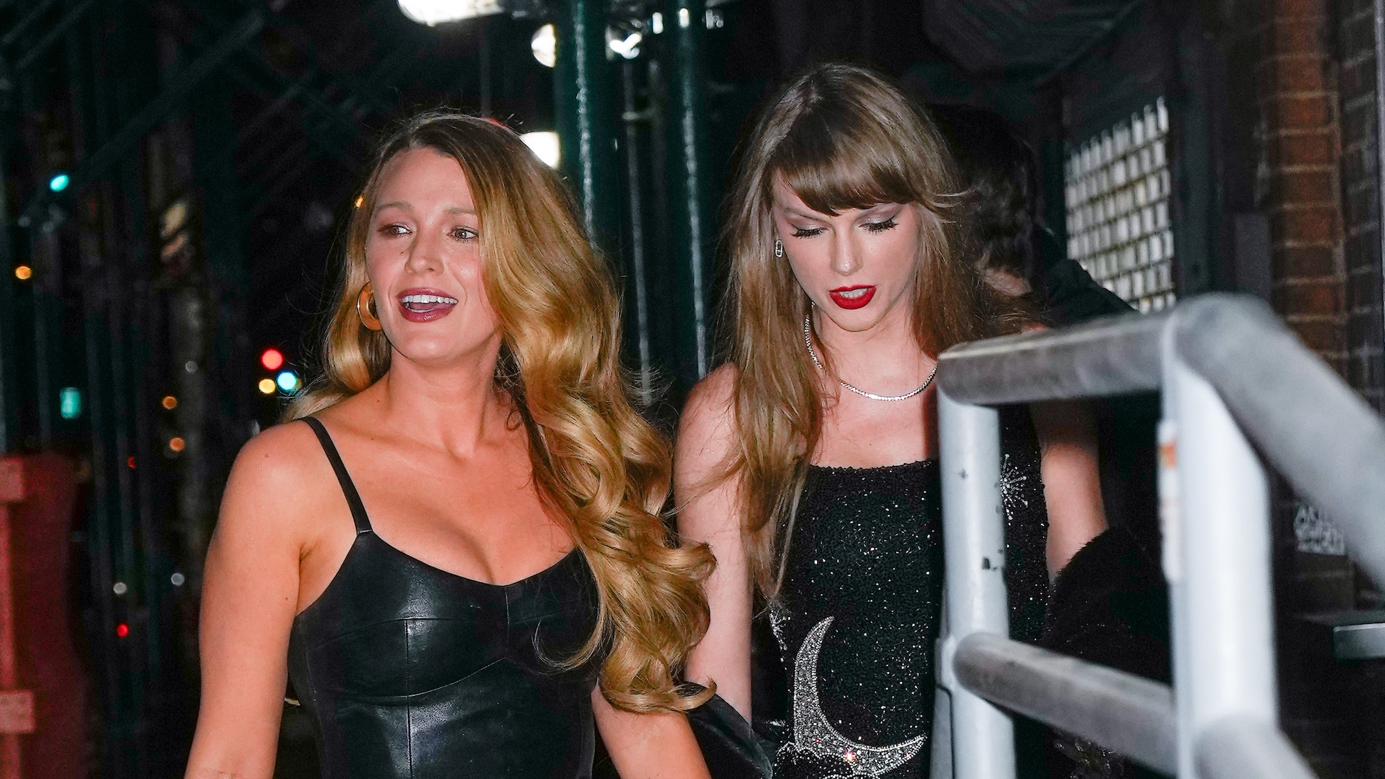 Swift and Lively walking together in 2023.