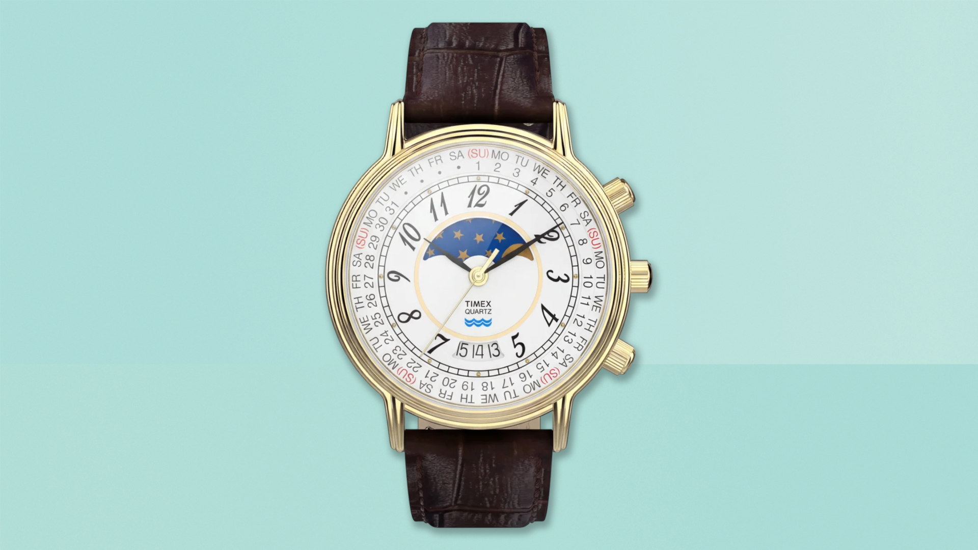 Timex 1990 Moon Phase Reissue