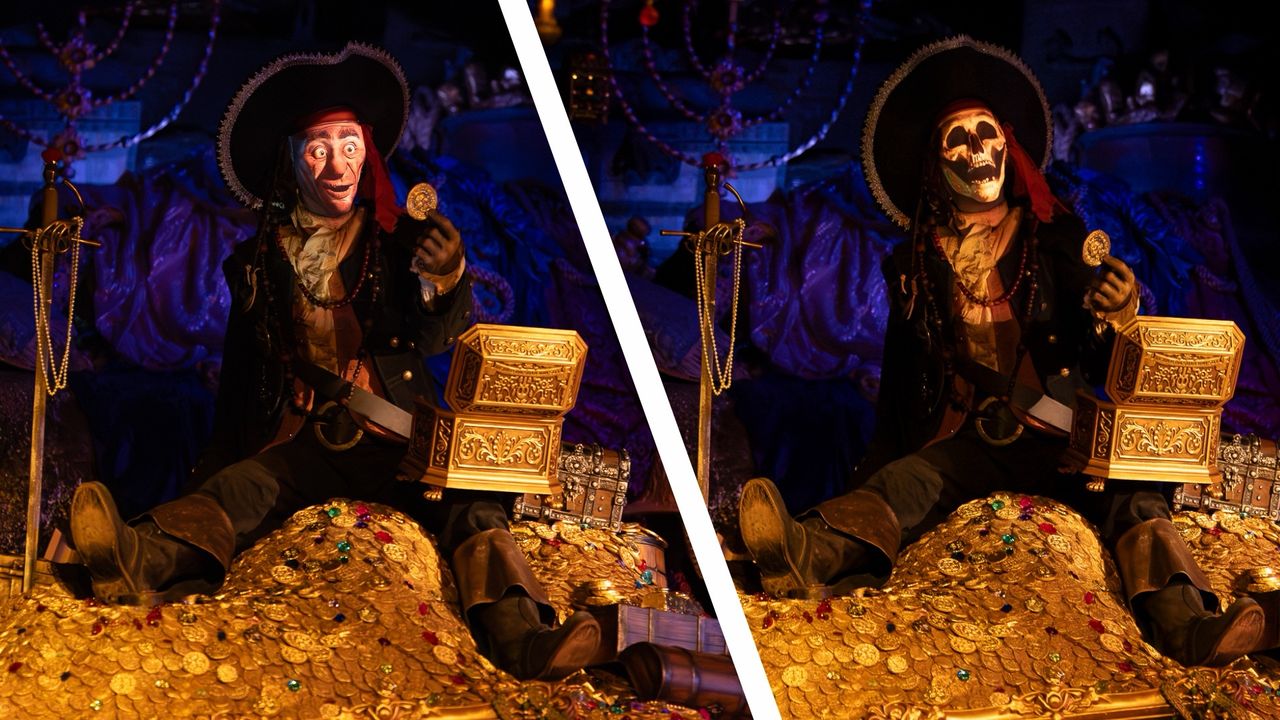 Exclusive: I watched Disney’s next-gen audio-animatronic transform from a pirate to a skeleton