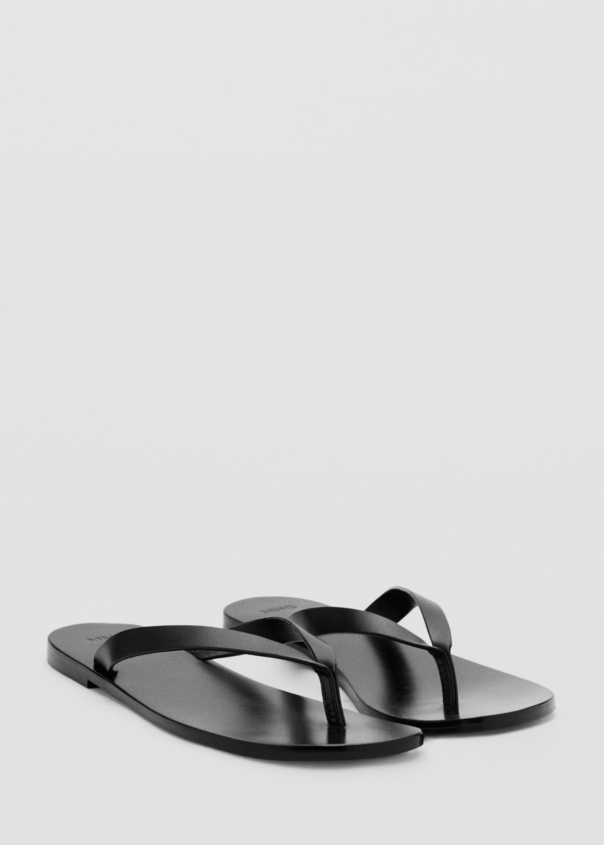 Leather Strap Sandals - Women | Mango Usa