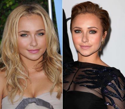 Hayden Panettiere debuts new pixie crop