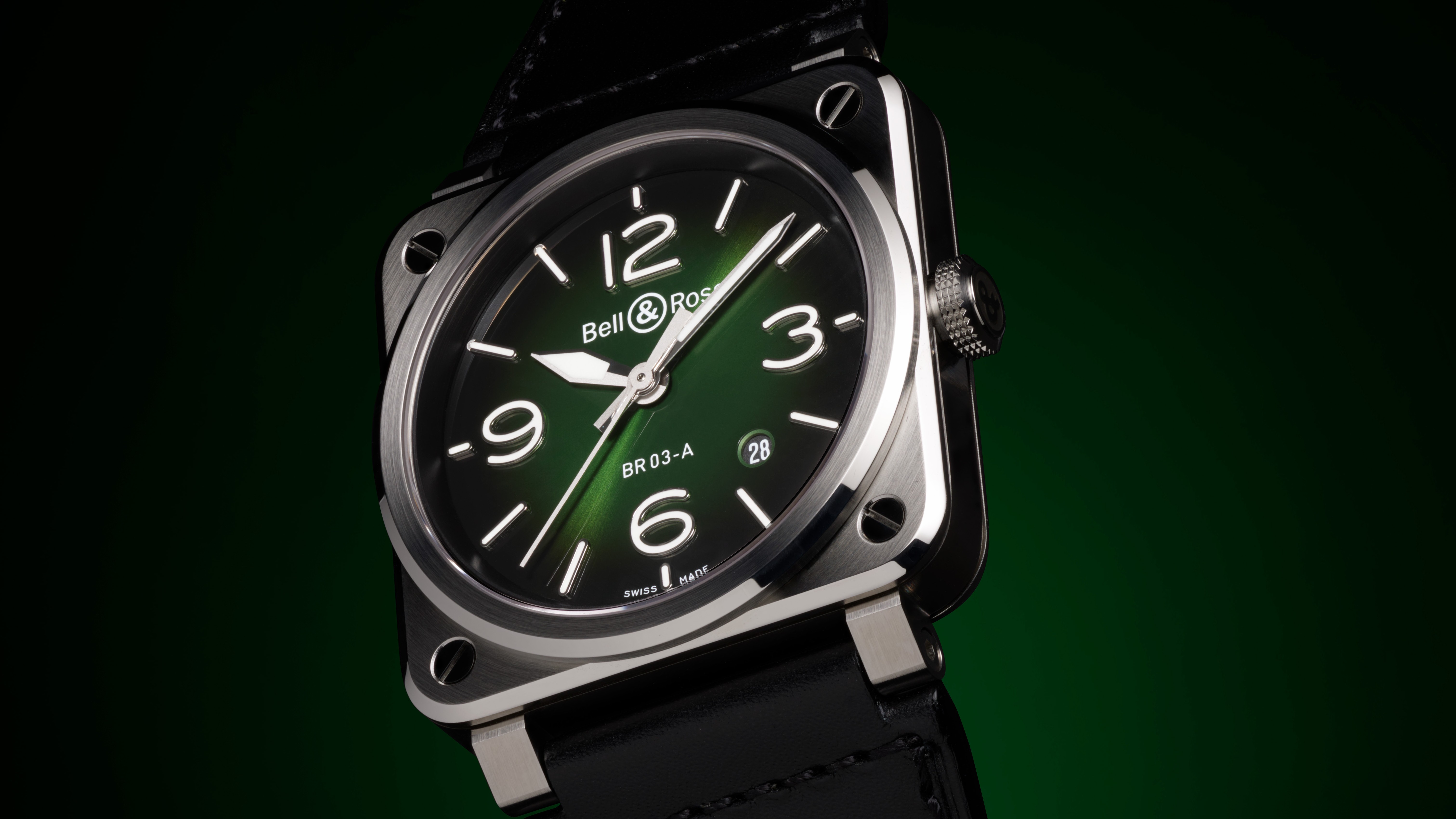 Bell &amp; Ross BR-03 Green Steel