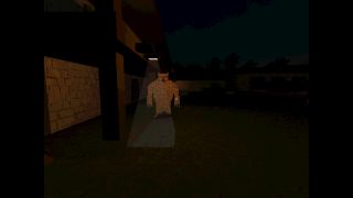 A werewolf approaches the player.