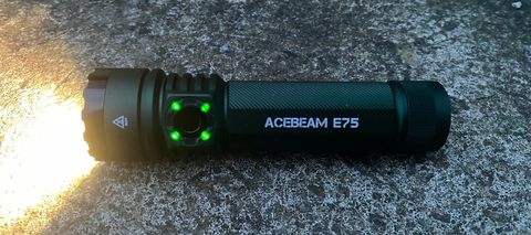 AceBeam E75 high-performance flashlight review