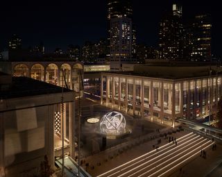 Es Devlin's 'Your Voices', installation view at the Lincoln Center, New York