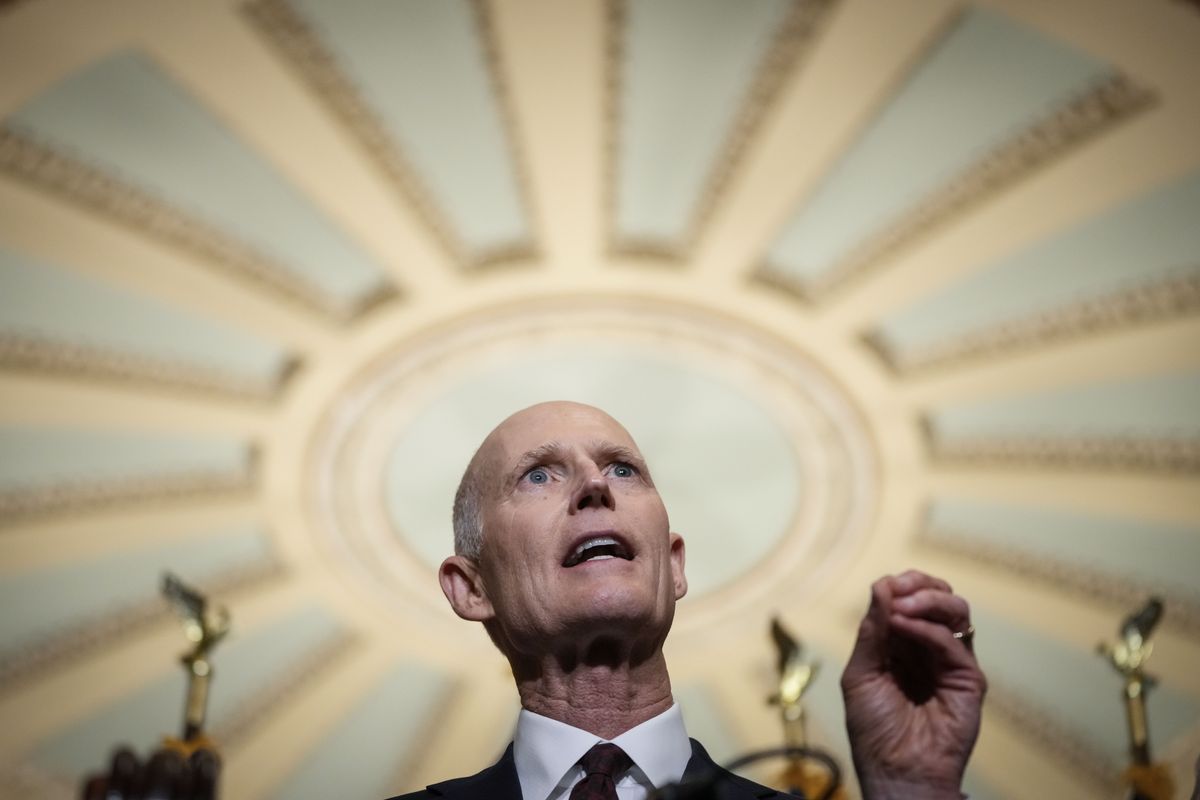 Rick Scott Officially Challenges Mitch Mcconnell For Leadership Of