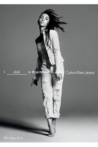 FKA Twigs For Calvin Klein Jeans