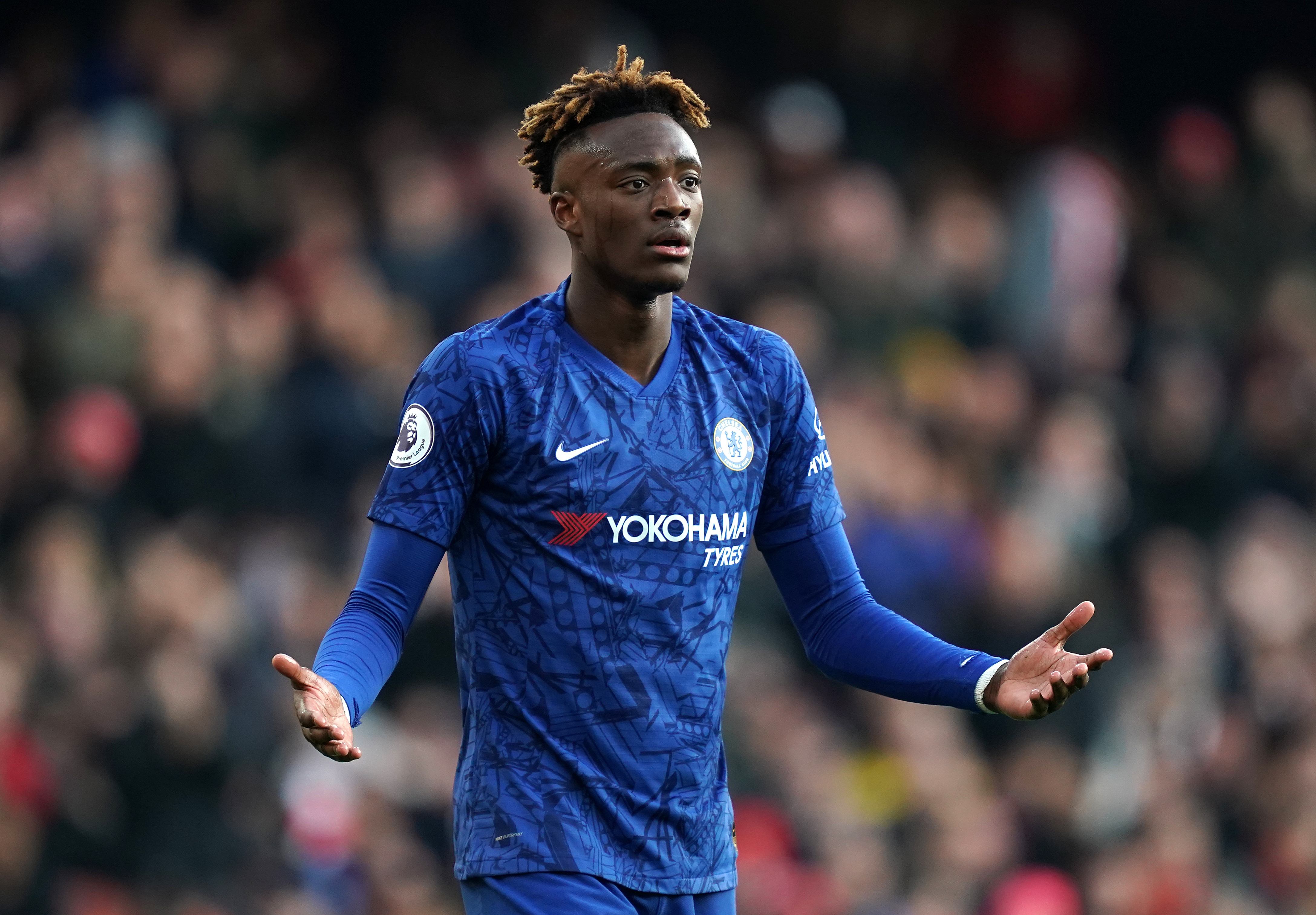Tammy Abraham could be asked to play through the pain barrier at Leicester
