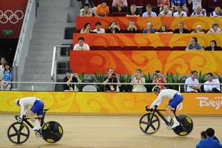 Tony Blair cycling Olympics 2008