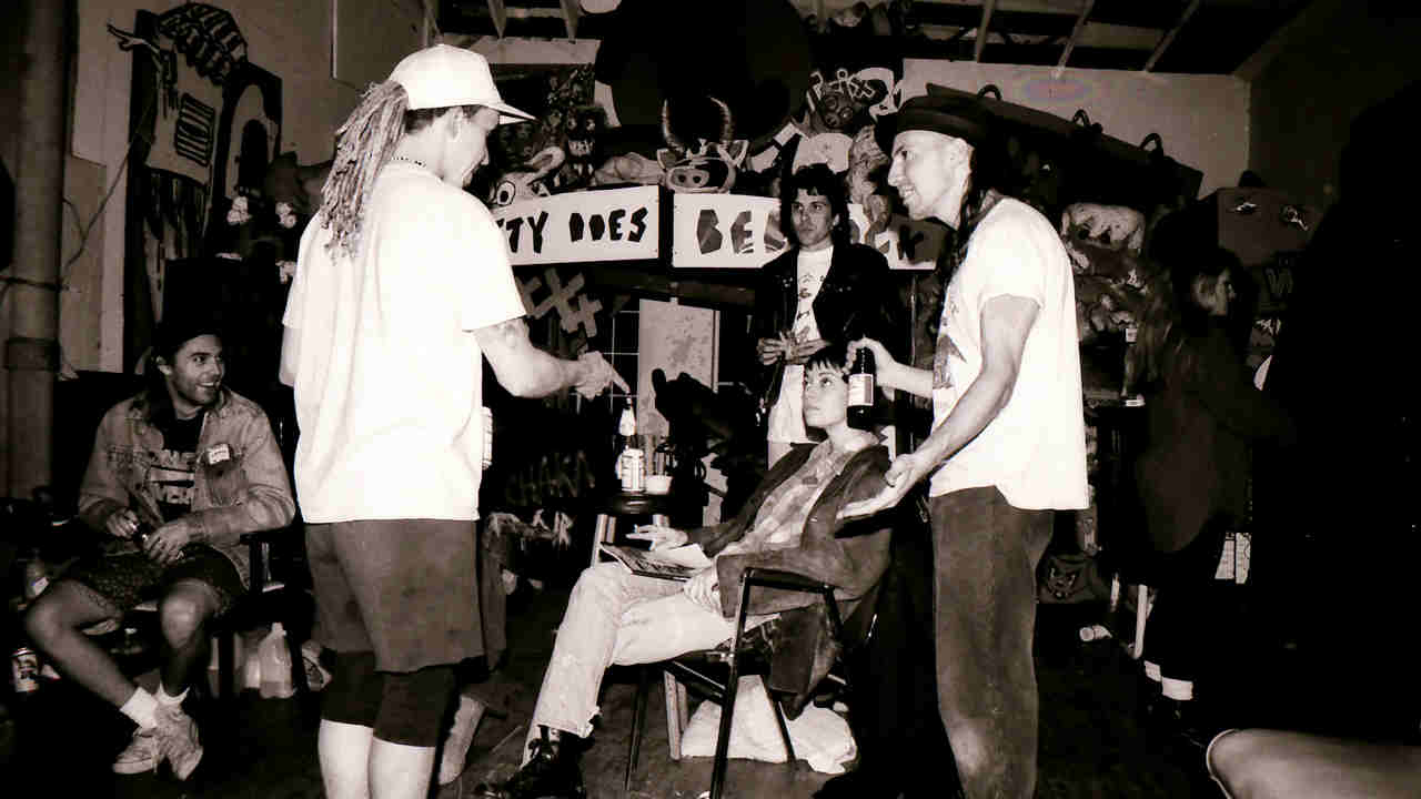 Maynard James Keenan at the Jello Loft in 1991